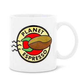 Futurama "Planet Espresso" Ceramic Mug | Holds 20 Ounces