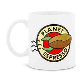 Futurama "Planet Espresso" Ceramic Mug | Holds 20 Ounces