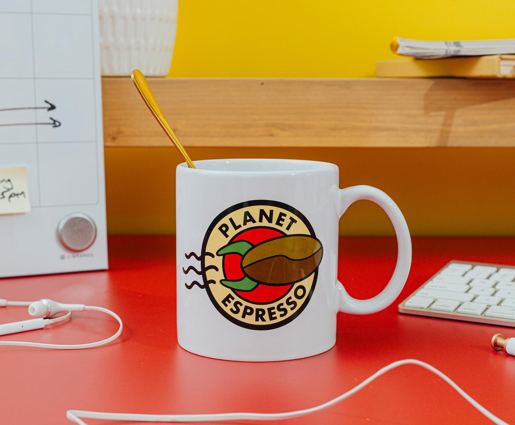 Futurama "Planet Espresso" Ceramic Mug | Holds 20 Ounces