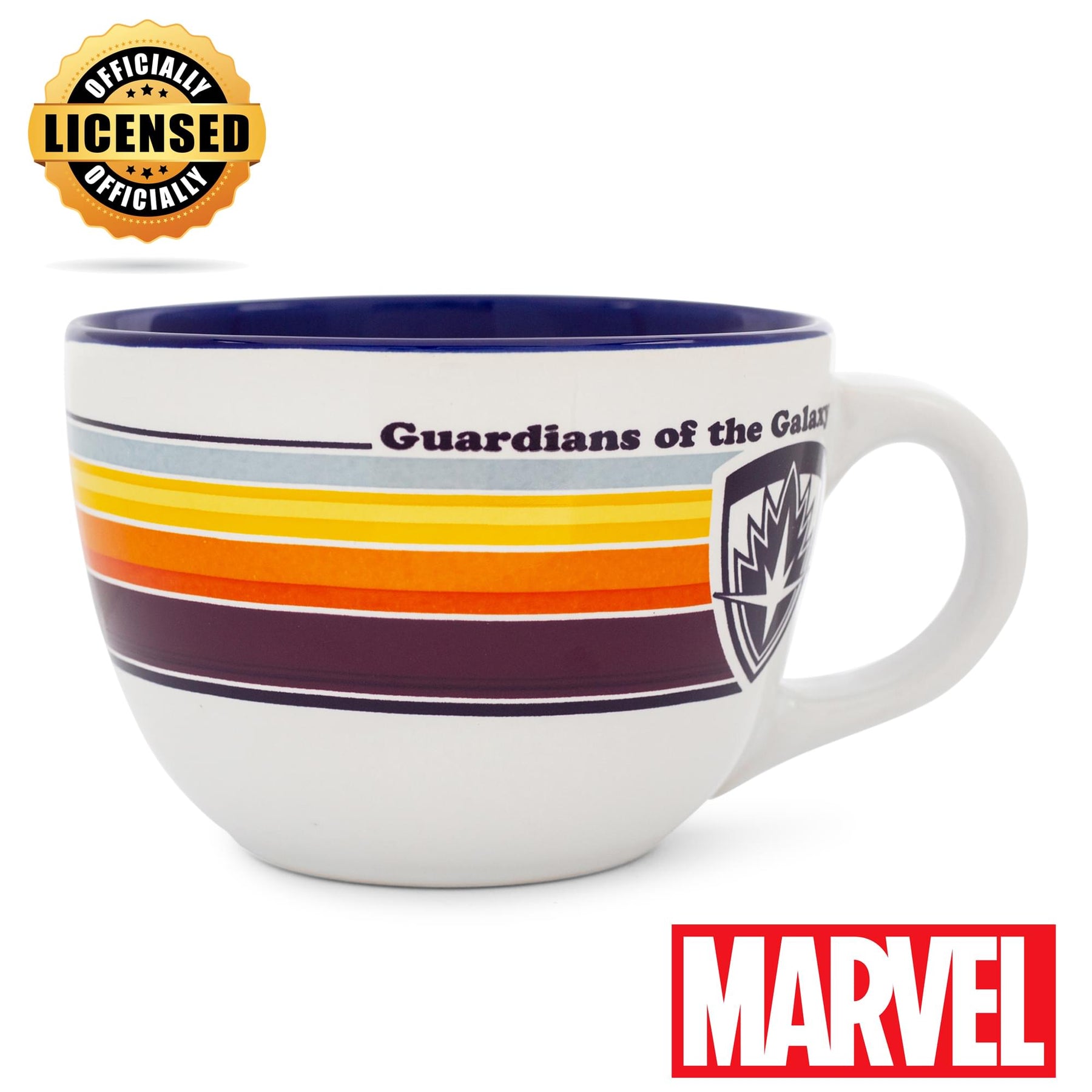 Marvel Studios Guardians of the Galaxy Silhouette 24-Ounce Ceramic Soup Mug