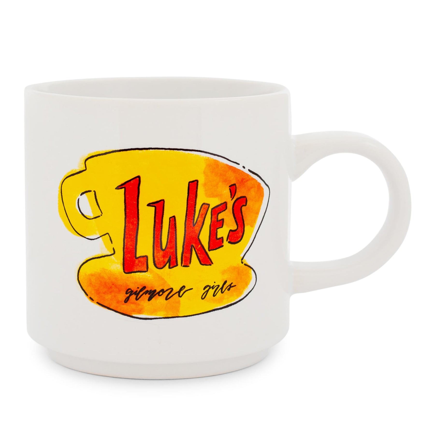 Gilmore Girls Luke's Diner Single Stackable Ceramic Mug | Holds 13 Ounces