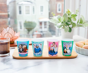 The Golden Girls 2-Ounce Plastic Mini Shot Glass Cups | Set of 4