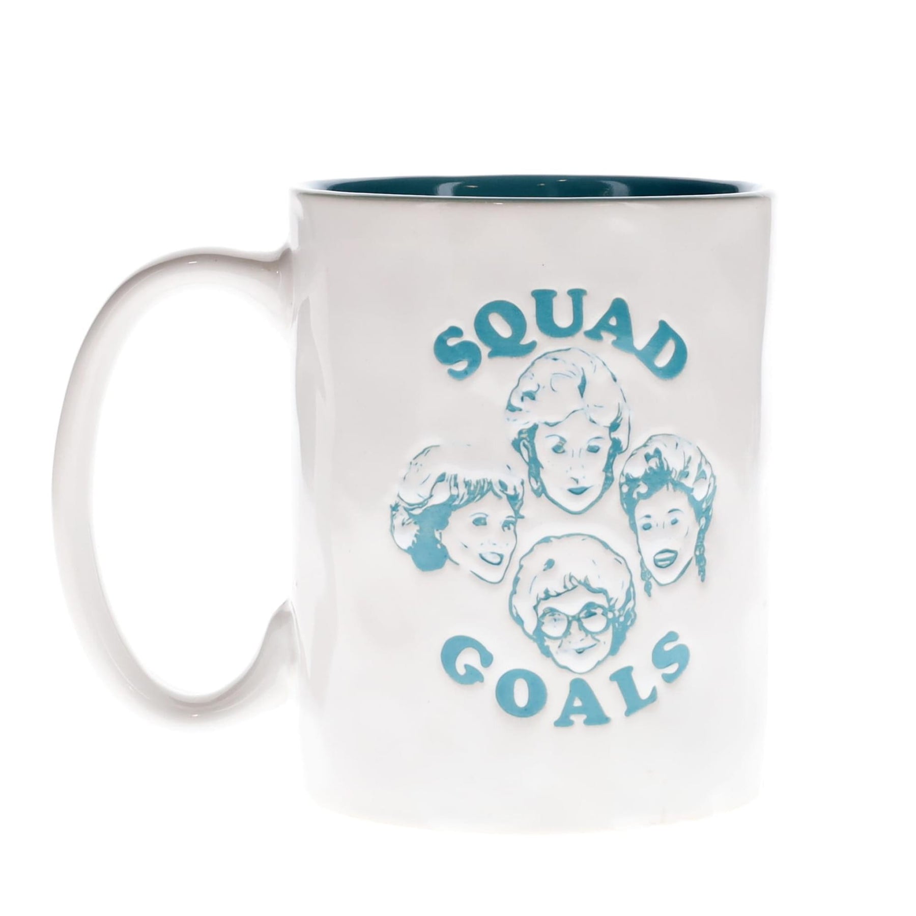 The Golden Girls Squad Goals Ceramic Pottery Mug | Holds 15 Ounces