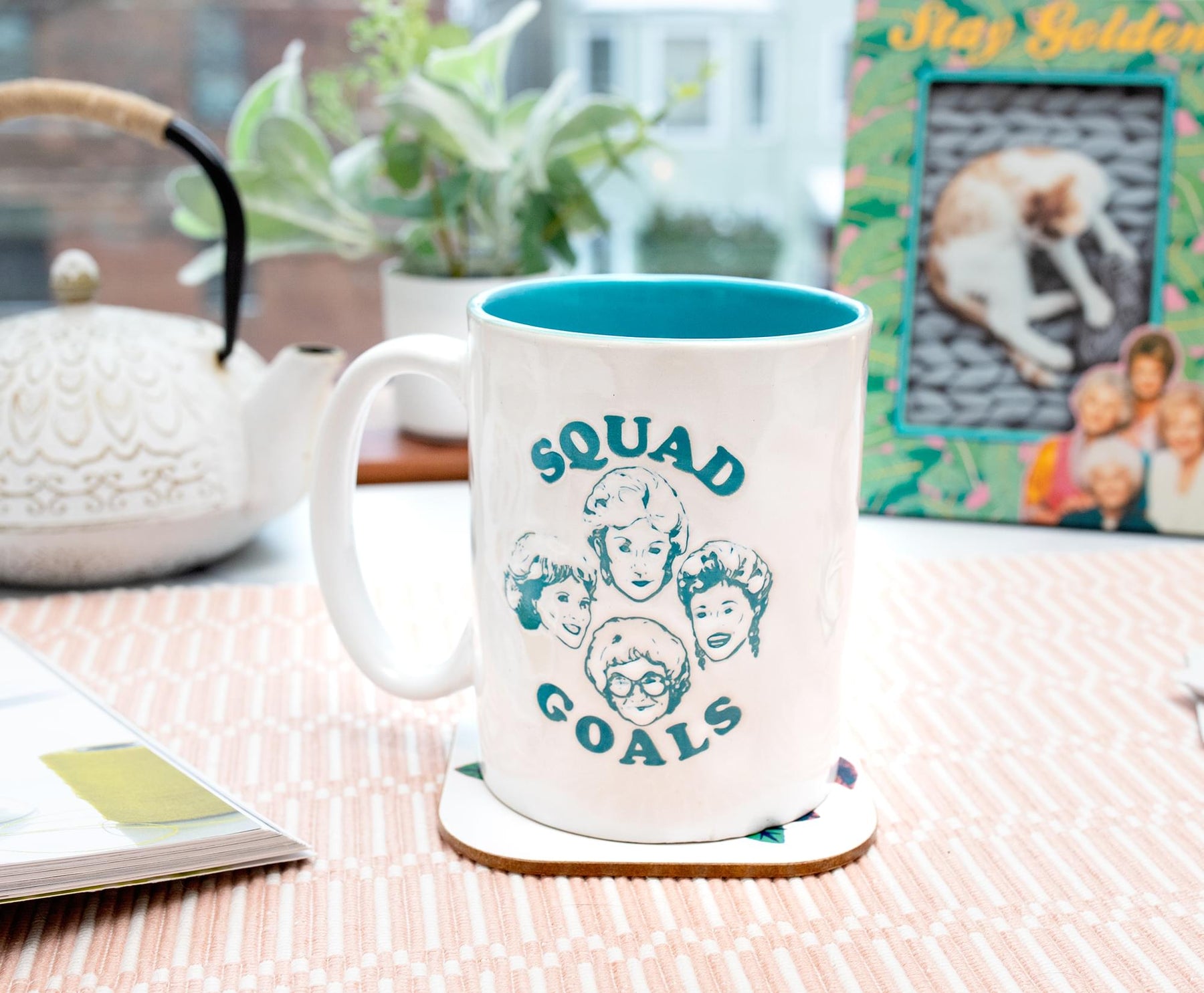 The Golden Girls Squad Goals Ceramic Pottery Mug | Holds 15 Ounces