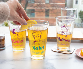 The Golden Girls Personalities 16-Ounce Pint Glasses | Set of 4