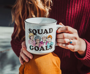 The Golden Girls "Squad Goals" Ceramic Camper Mug | Holds 20 Ounces