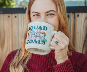 The Golden Girls "Squad Goals" Ceramic Camper Mug | Holds 20 Ounces