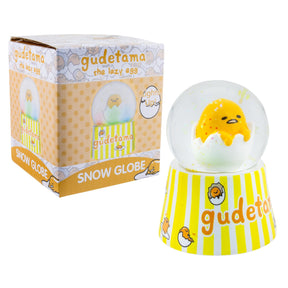 Sanrio Gudetama Mini Light-Up Snow Globe | 3 Inches Tall