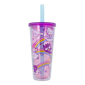 Sanrio Hello Kitty and Friends Carnival Cup With Lid and Straw | Holds 24 Ounces