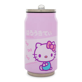 Sanrio Hello Kitty Pink Stainless Steel Drinking Can | Holds 12 Ounces