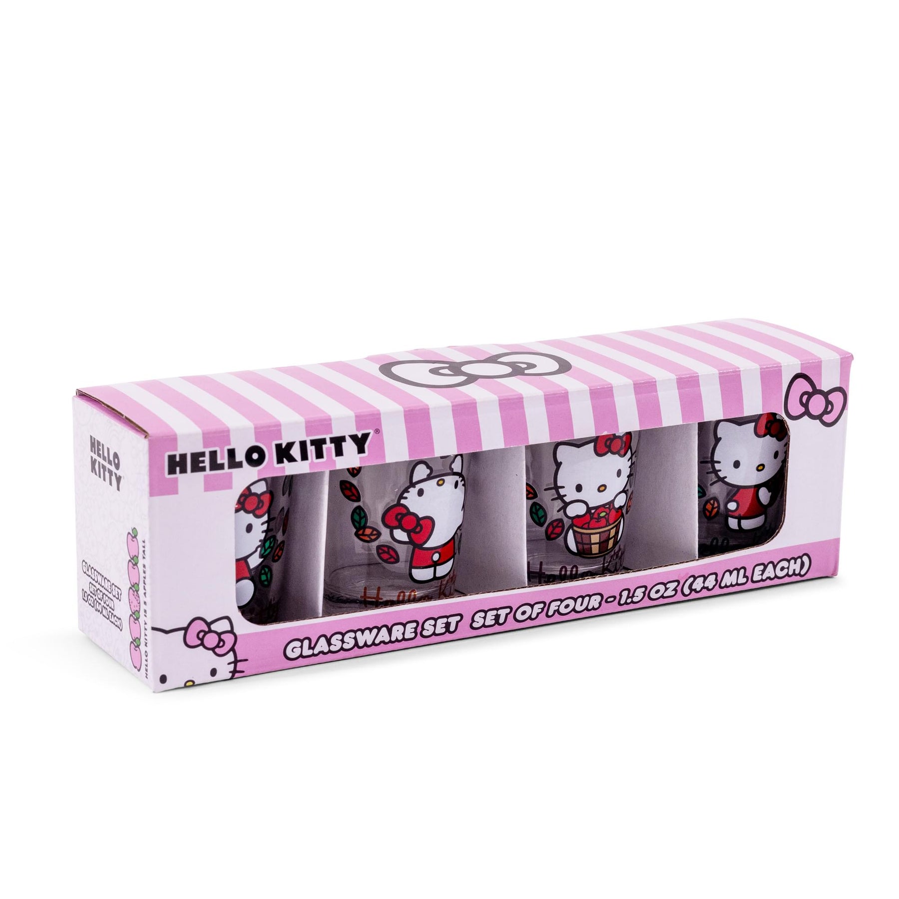 Sanrio Hello Kitty Love Fall 2-Ounce Mini Shot Glasses | Set of 4