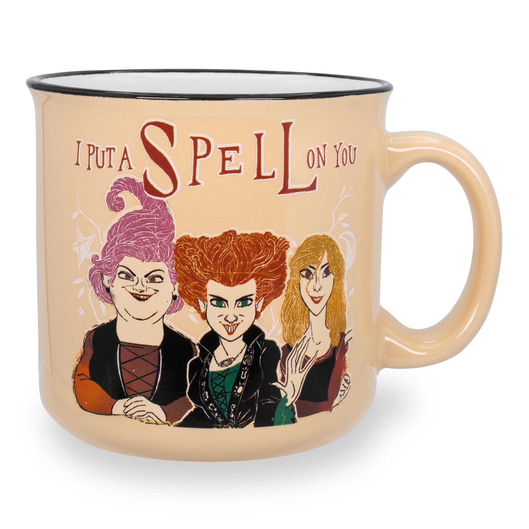 Disney Hocus Pocus "Put A Spell On You" Ceramic Camper Mug | 20 Ounces