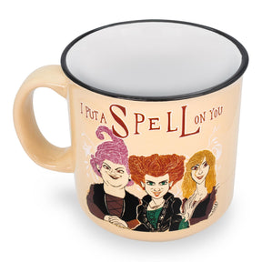 Disney Hocus Pocus "Put A Spell On You" Ceramic Camper Mug | 20 Ounces