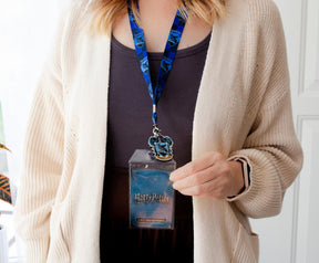 Harry Potter Ravenclaw 22-Inch Lanyard With ID Badge Holder and Crest Charm