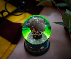 Harry Potter Chibi Mini Light-Up Snow Globe | 3 Inches Tall