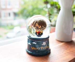 Harry Potter Chibi Mini Light-Up Snow Globe | 3 Inches Tall