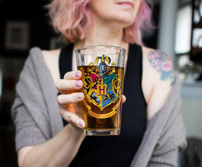 Harry Potter Hogwarts Pint Glass And Platform 9 3/4 Mug Set