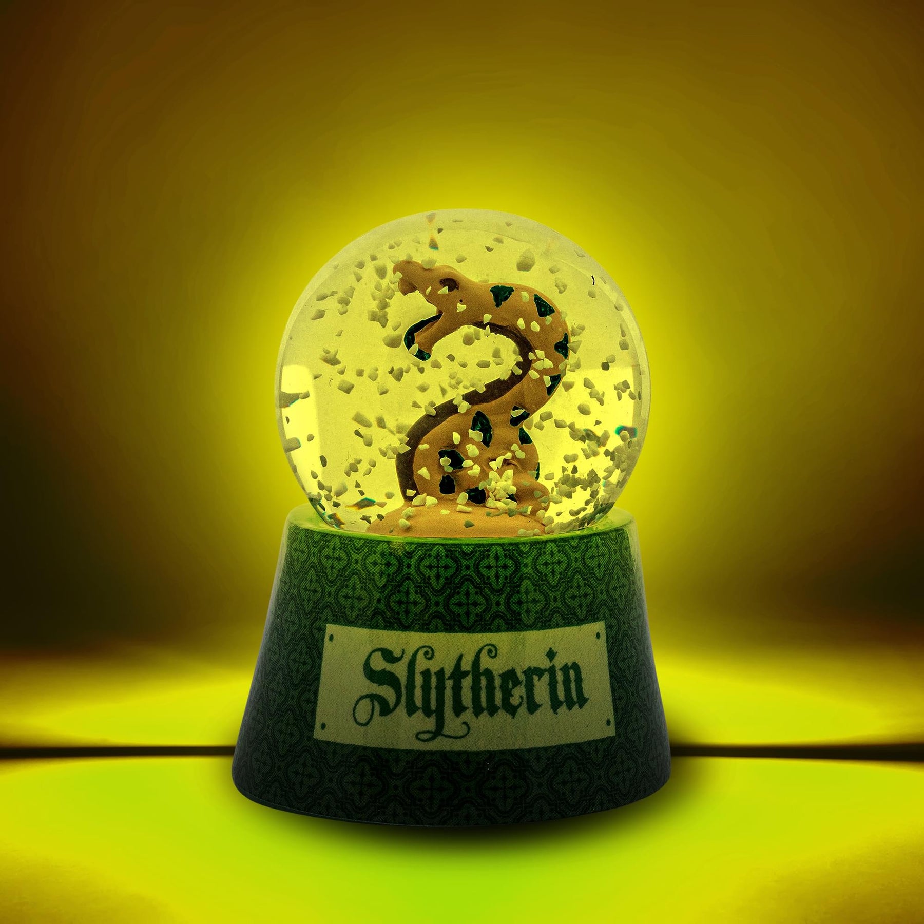 Harry Potter House Slytherin Snake Mini Snow Globe | 3 Inches Tall