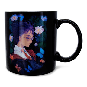 Harry Potter and Hermione Granger Anime-Style Ceramic Mug | Holds 20 Ounces