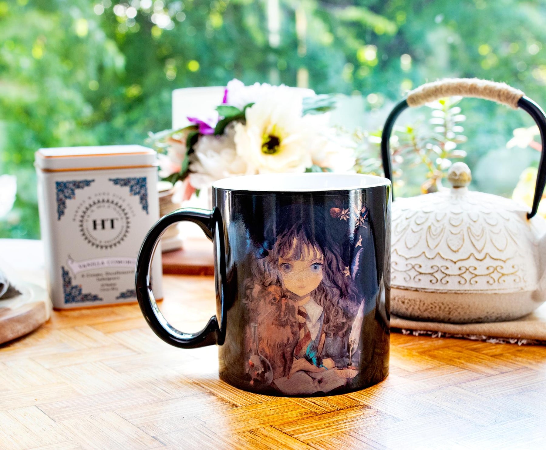 Harry Potter and Hermione Granger Anime-Style Ceramic Mug Holds 20 Ounces |  Oriental Trading