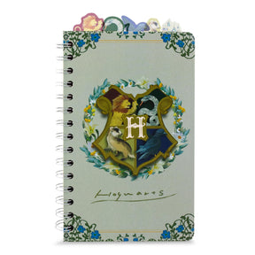 Harry Potter Hogwarts Houses 5-Tab Spiral Notebook With 75 Sheets | 5 x 8 Inches