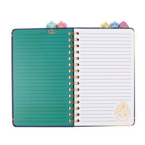 Harry Potter Hogwarts 5-Tab Spiral Notebook With 75 Sheets