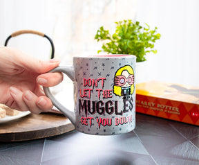 Harry Potter Luna Lovegood Muggle Glitter Ceramic Mug | Holds 14 Ounces