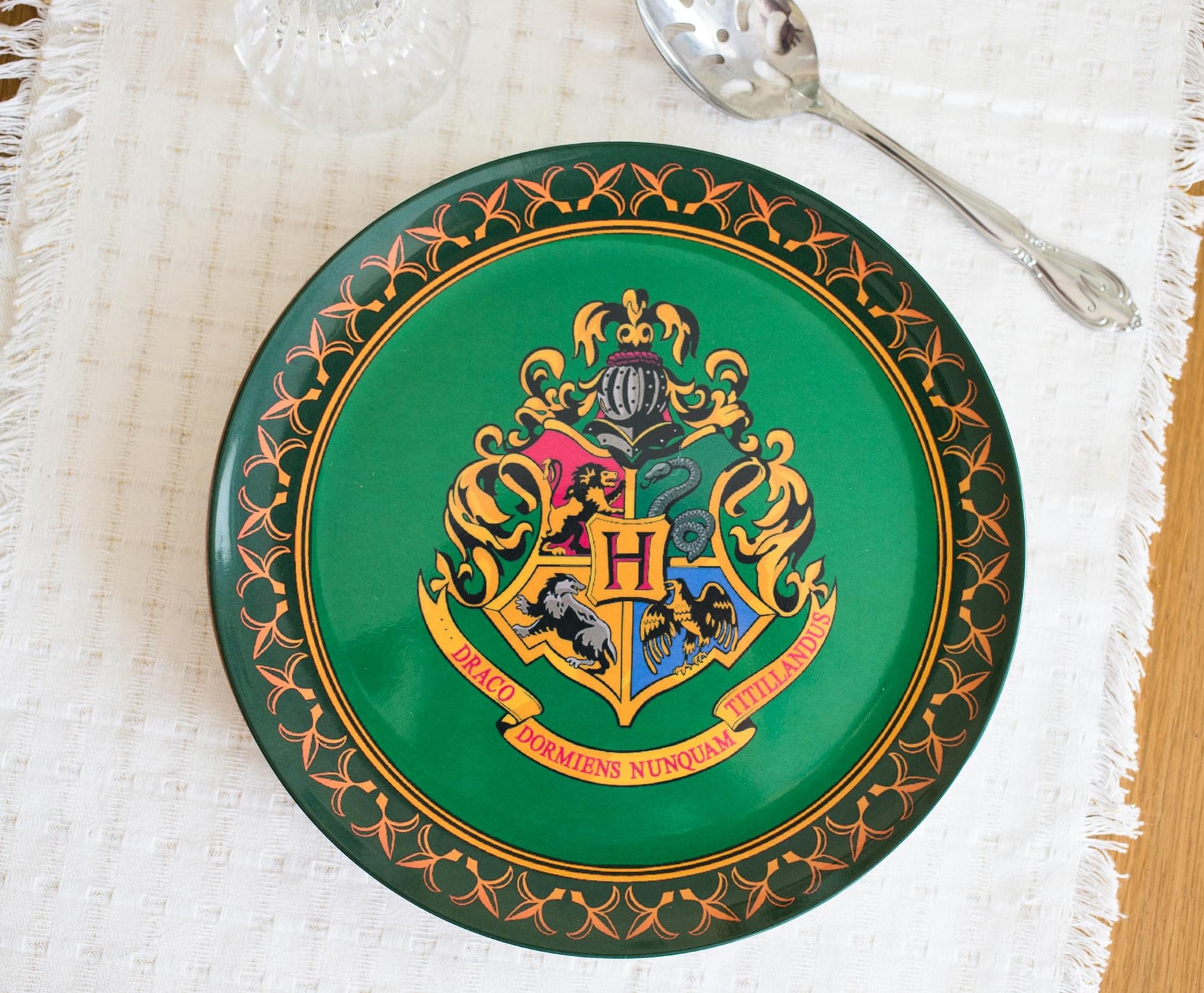 Harry Potter House Crests Melamine Dinner Plates | Set of 4