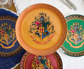 Harry Potter House Crests Melamine Dinner Plates | Set of 4