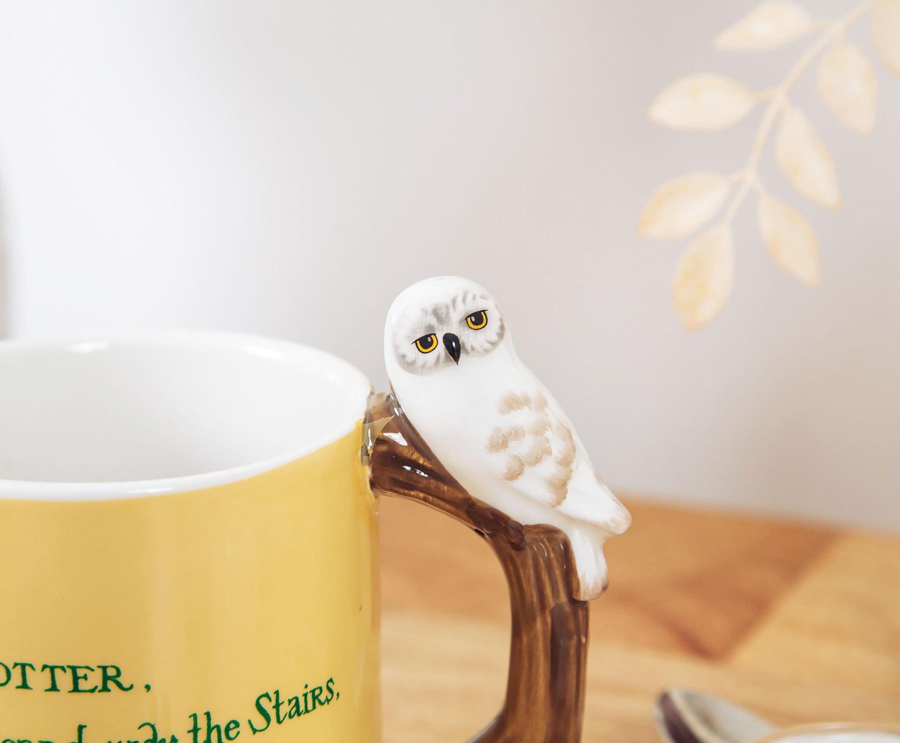 Harry Potter Envelope Ceramic Mug With Sculpted Hedwig Handle | Holds 20 Ounces