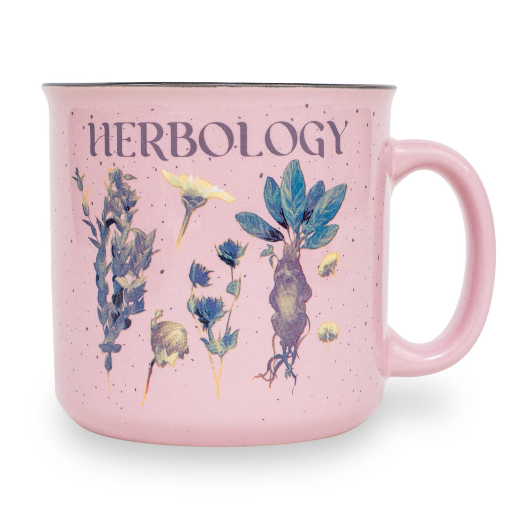 Harry Potter Herbology Ceramic Camper Mug | Holds 20 Ounces