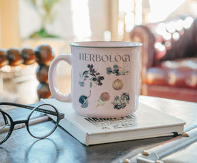 Harry Potter Herbology Ceramic Camper Mug | Holds 20 Ounces