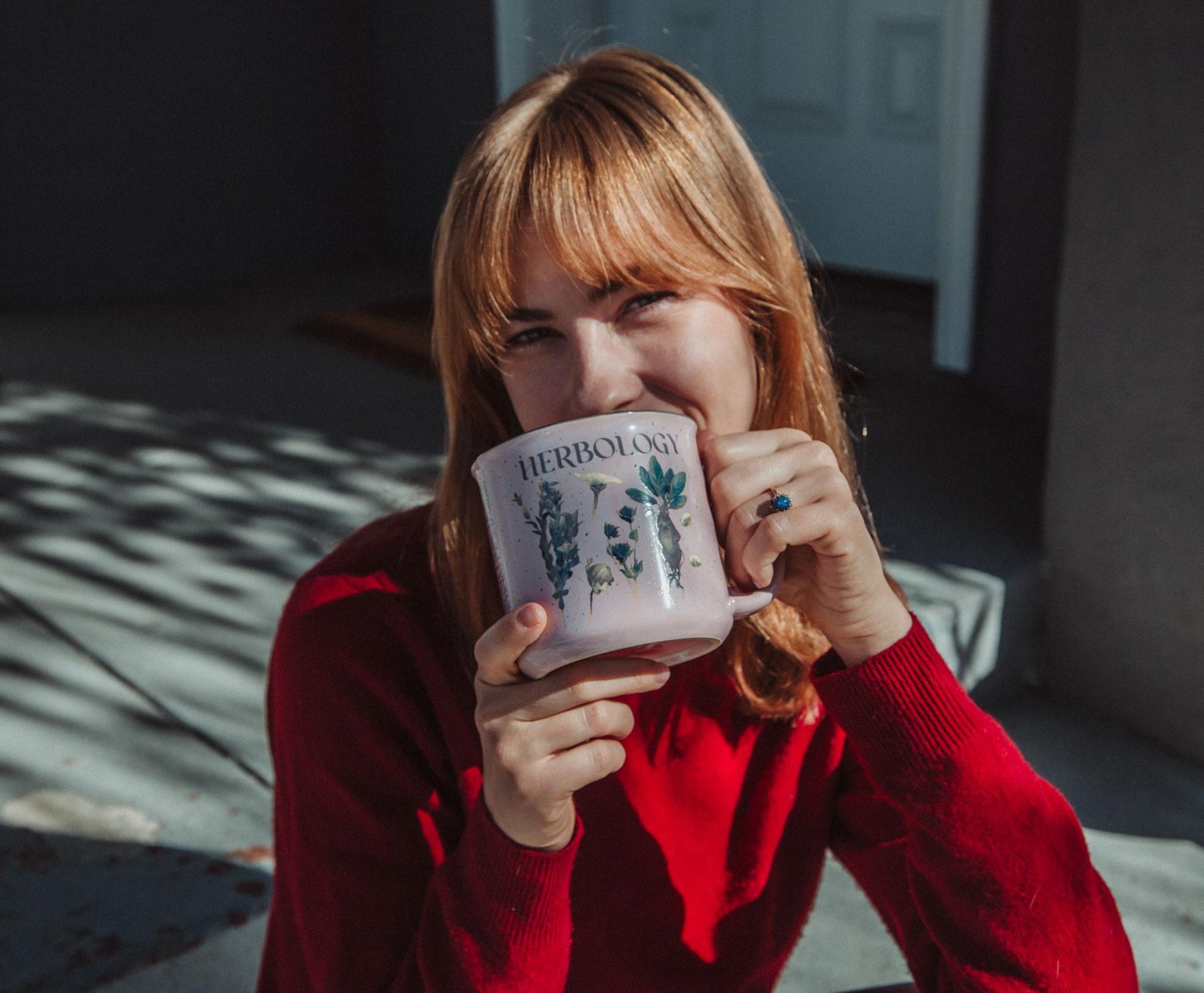 Harry Potter Herbology Ceramic Camper Mug | Holds 20 Ounces