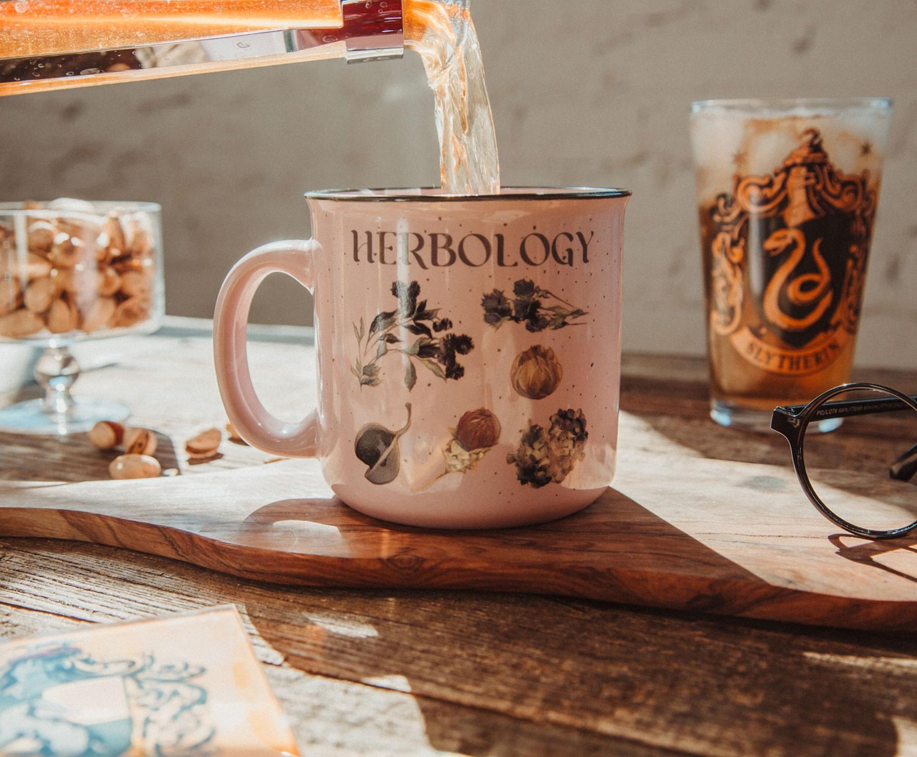 Harry Potter Herbology Ceramic Camper Mug | Holds 20 Ounces