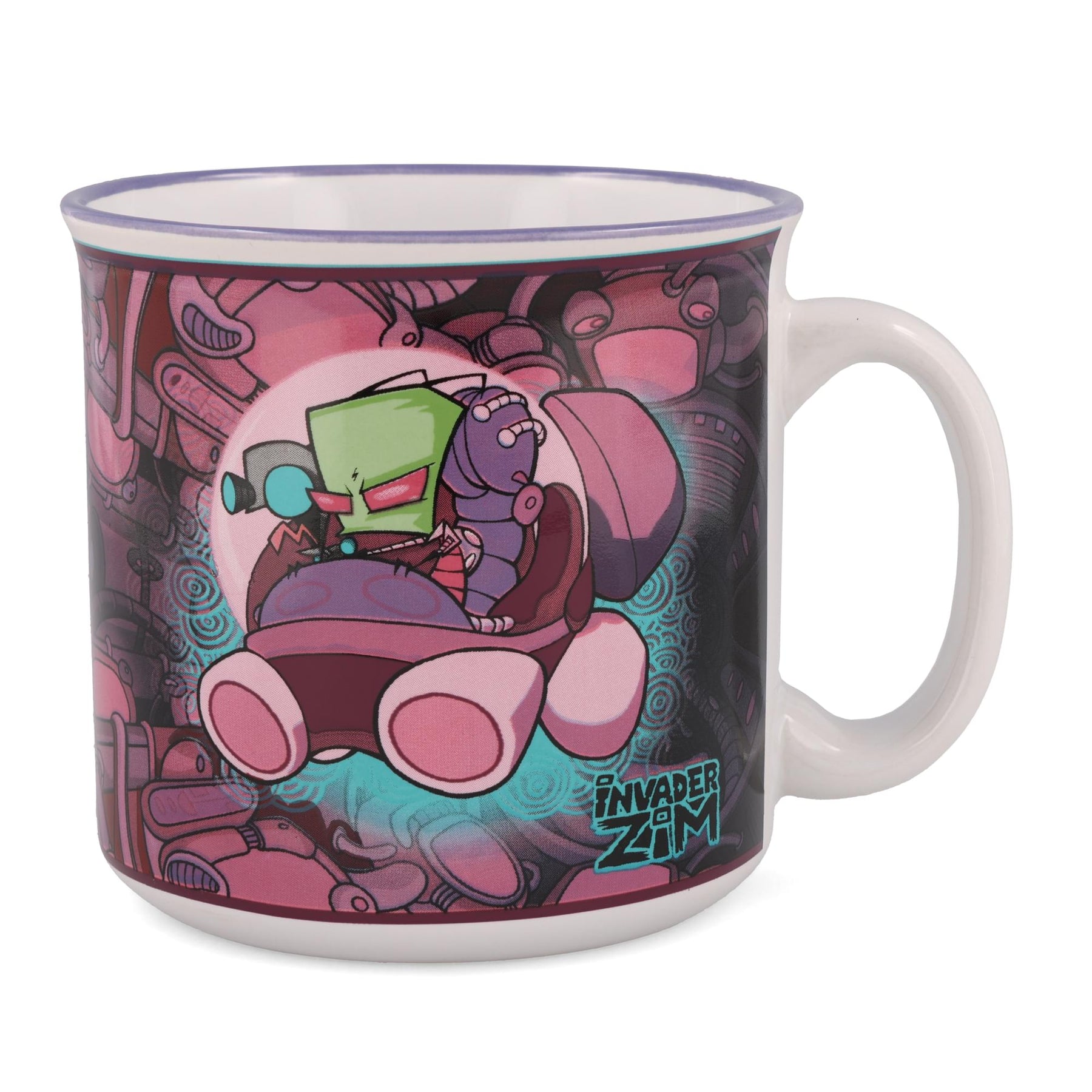 Invader Zim Voot Cruiser Ceramic Camper Mug | Holds 20 Ounces