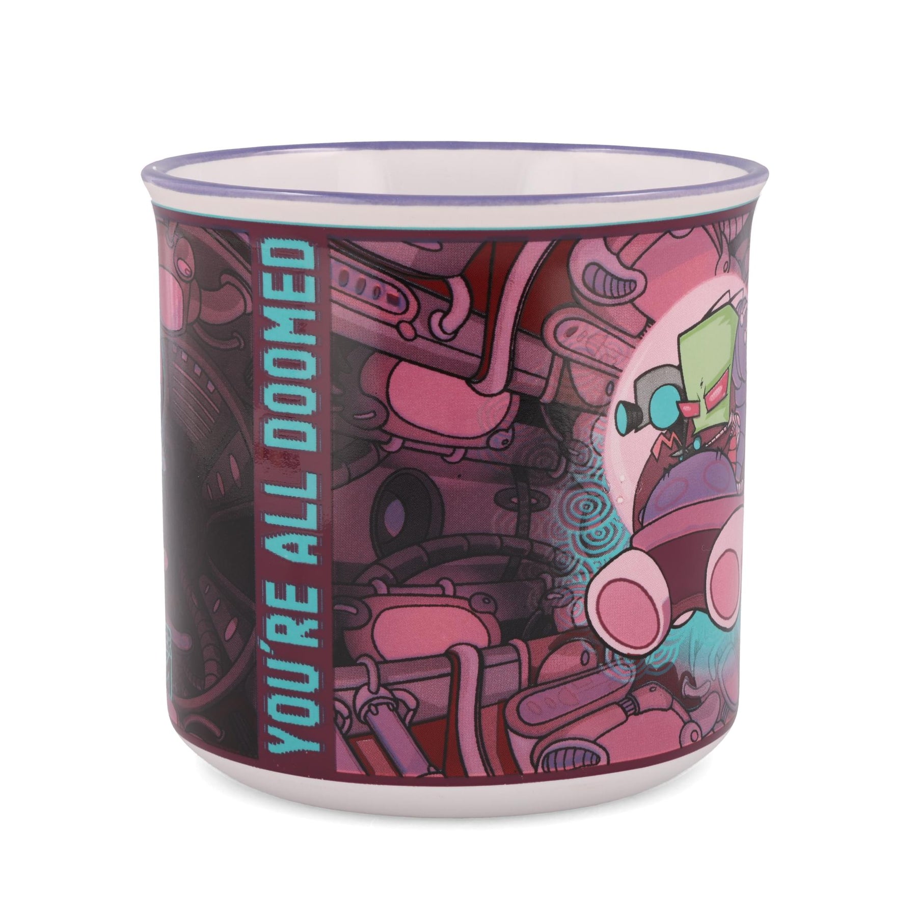 Invader Zim Voot Cruiser Ceramic Camper Mug | Holds 20 Ounces