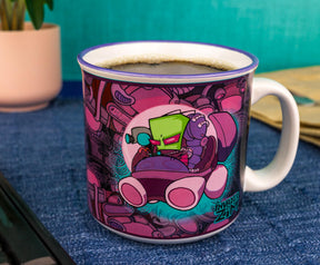 Invader Zim Voot Cruiser Ceramic Camper Mug | Holds 20 Ounces