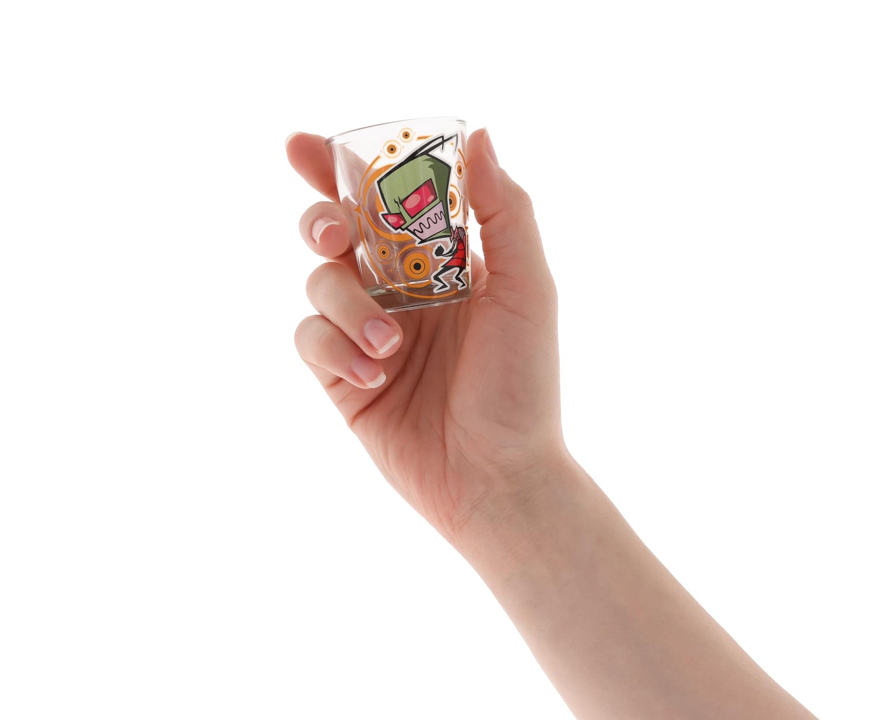 Invader Zim Characters 2-Ounce Mini Shot Glasses | Set of 4