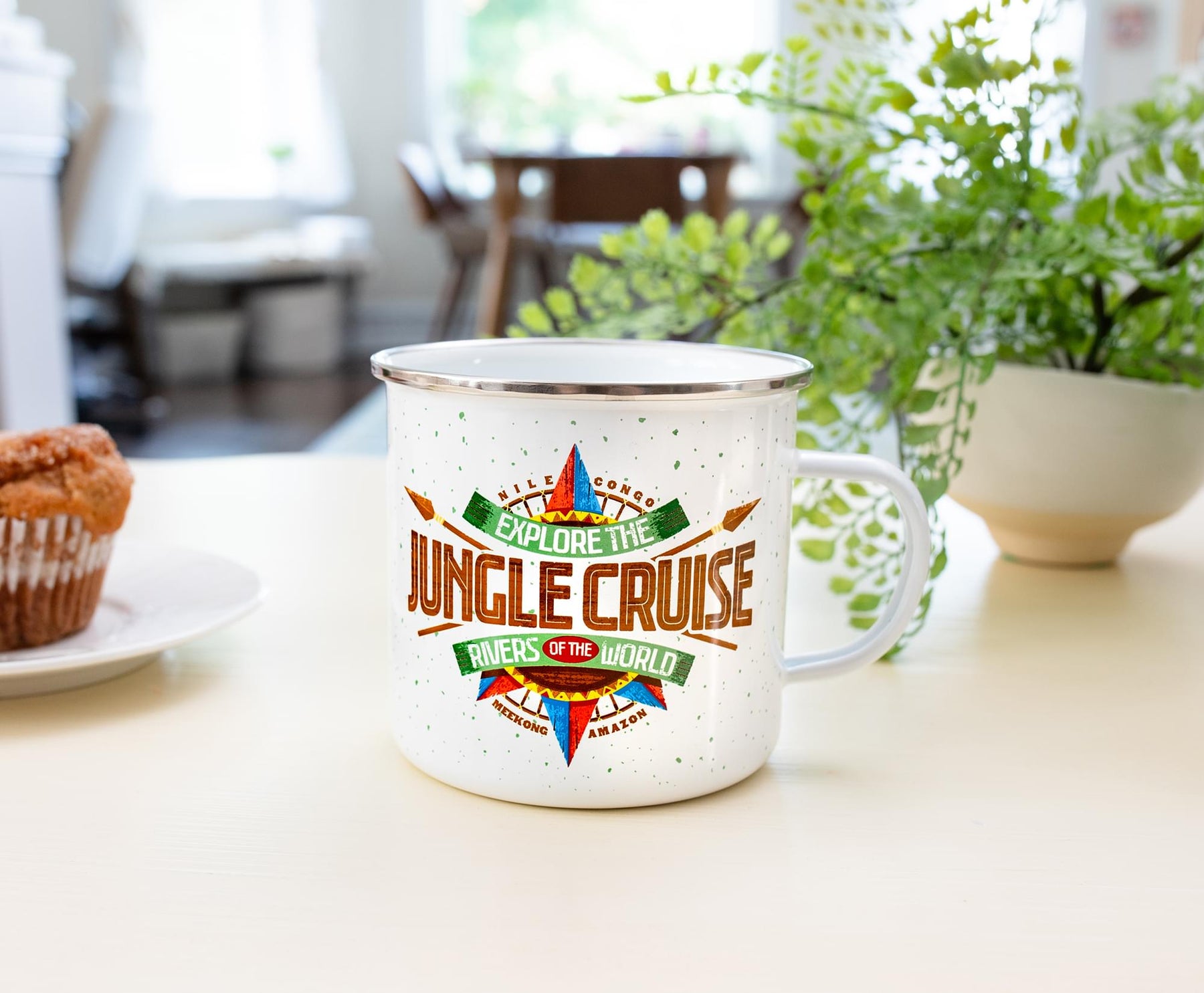 Disney Jungle Cruise Ceramic Camper Mug | Holds 20 Ounces