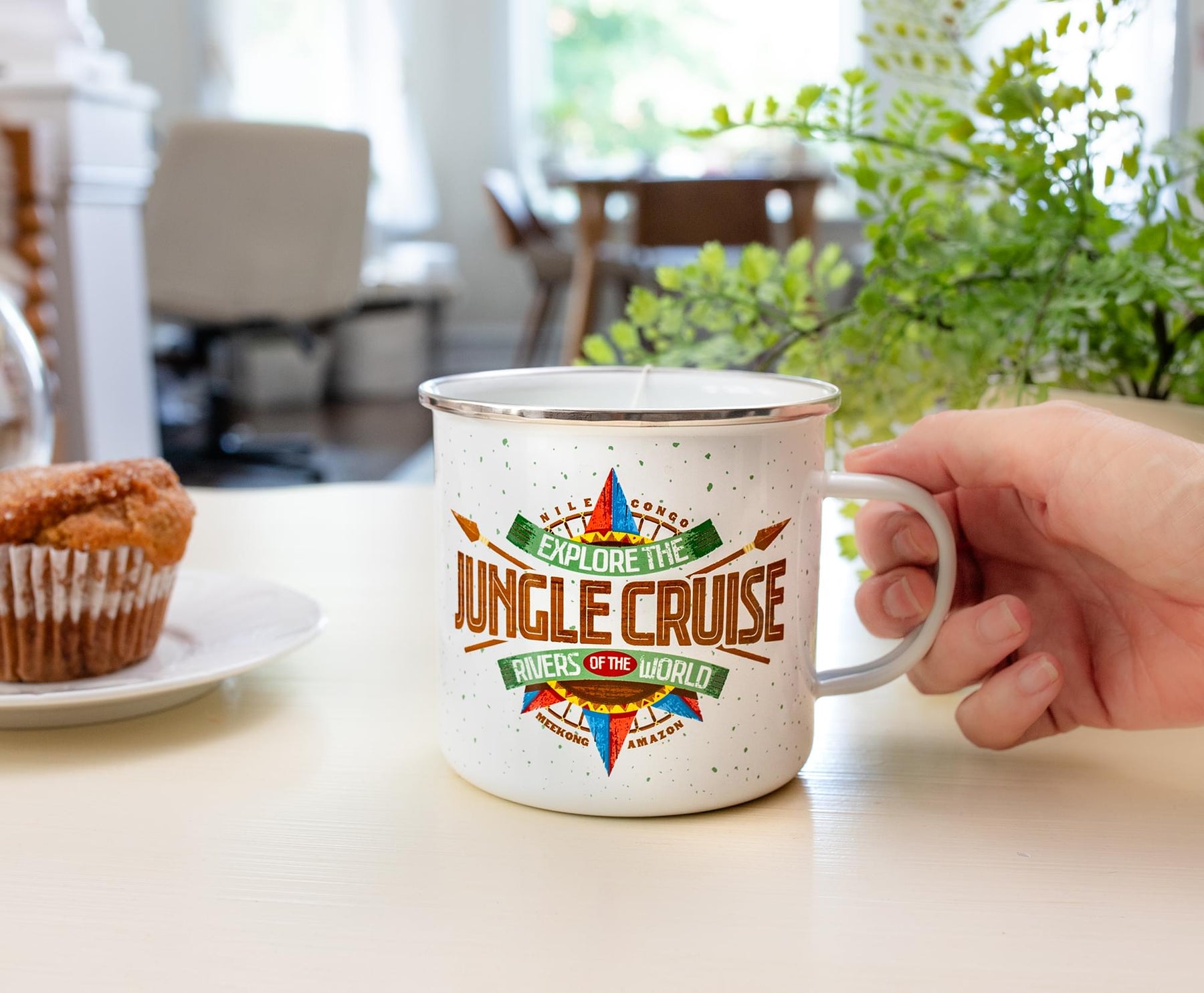 Disney Jungle Cruise Ceramic Camper Mug | Holds 20 Ounces