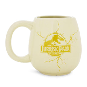 Jurassic Park Raptor Hatching Sculpted Ceramic Mug | Holds 20 Ounces