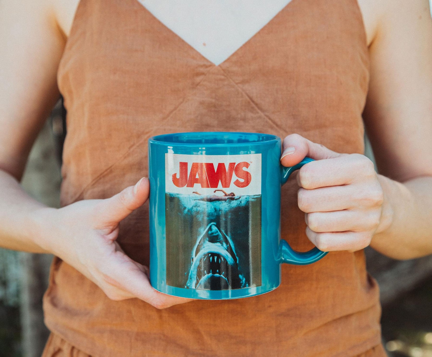 JAWS Amity Island Population Ceramic Mug | Holds 20 Ounces