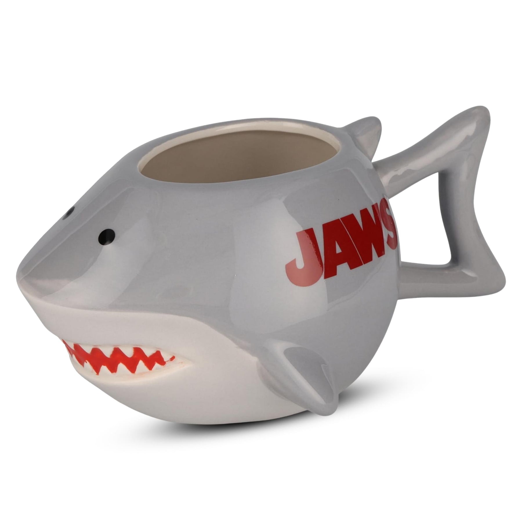 Jaws Great White Shark Sculpted Ceramic Mug | Holds 20 Ounces