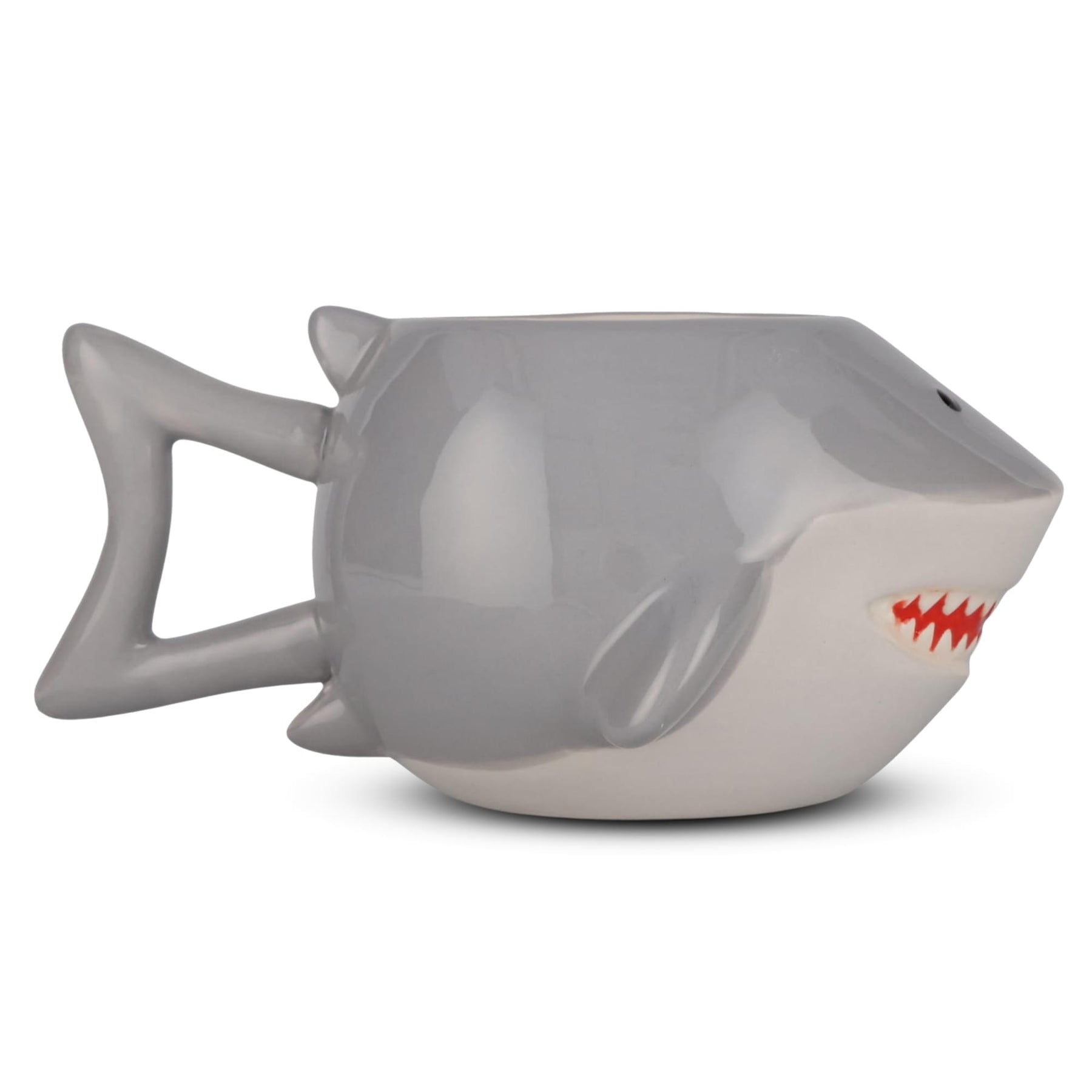 Jaws Great White Shark Sculpted Ceramic Mug | Holds 20 Ounces