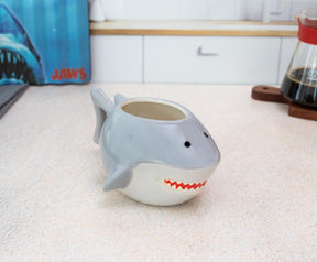 Jaws Great White Shark Sculpted Ceramic Mug | Holds 20 Ounces