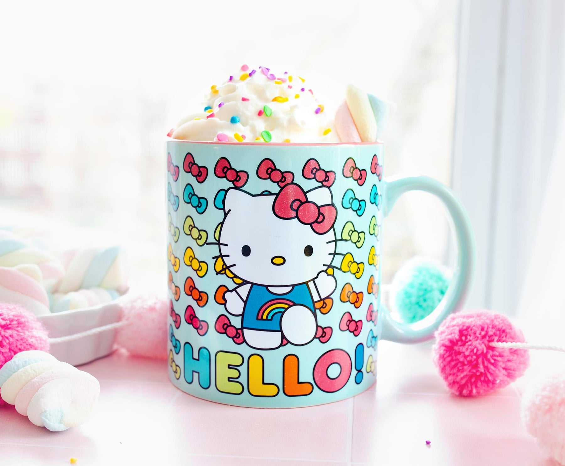 Plush v3 (Cup)  Hello Kitty Cafe
