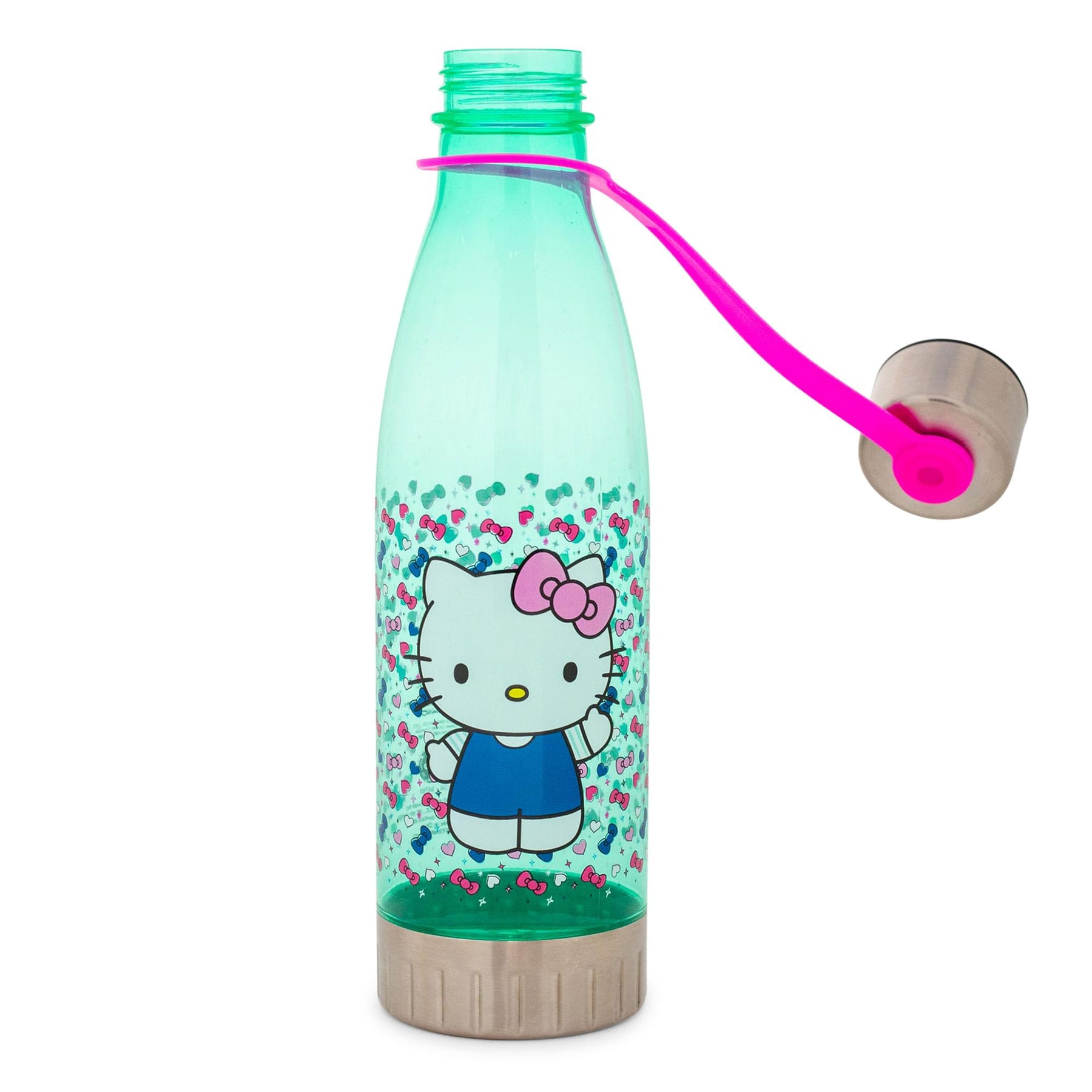 Sanrio Hello Kitty & Friends Plastic Water Bottle With Sticker Set –  Collective Hobbees