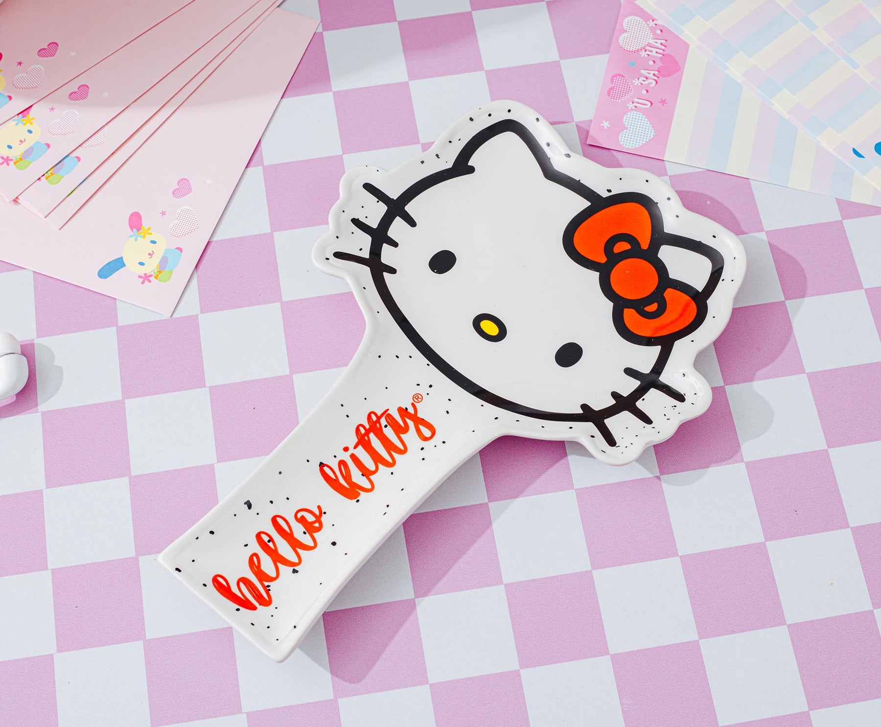 Sanrio Hello Kitty Classic Sculpted Ceramic Spoon Rest