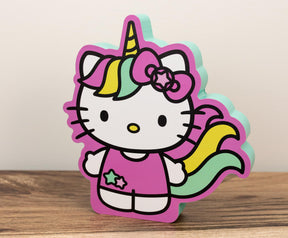 Sanrio Hello Kitty Unicorn Die-Cut Wooden Wall Art Sign