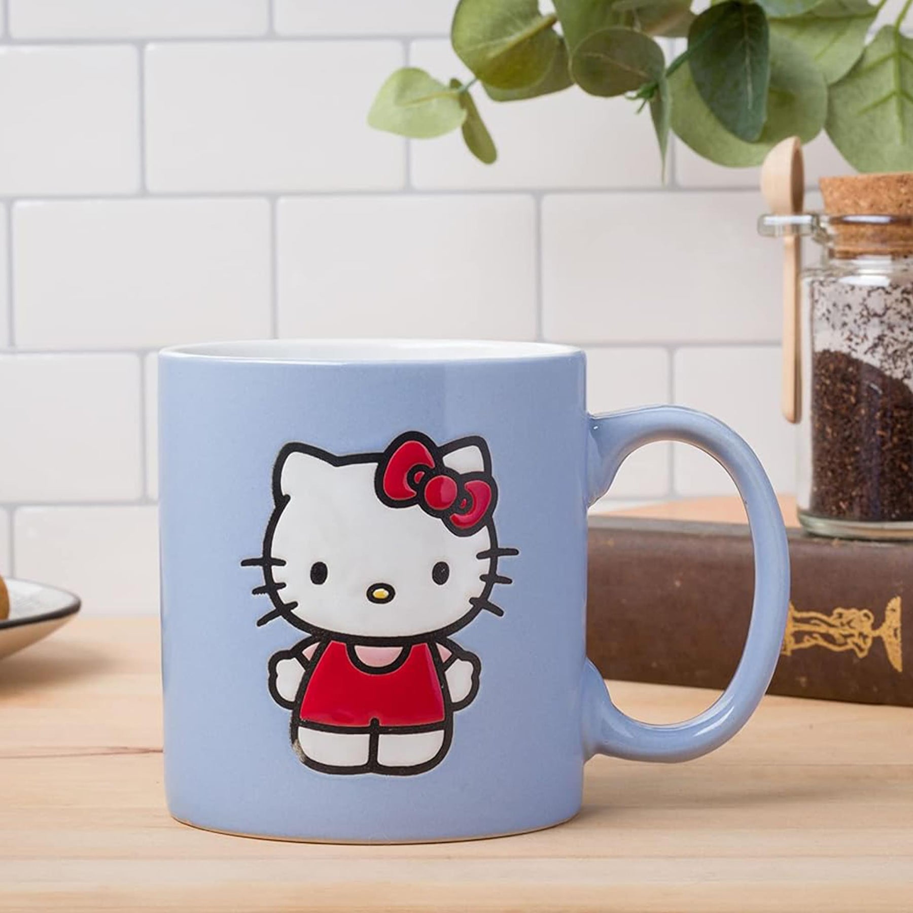 Sanrio Hello Kitty 20oz Wax Resist Ceramic Mug